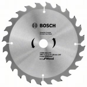 BOSCH Brzeszczot Eco do drewna 190x2,2/1,4x20 24T 2608644375