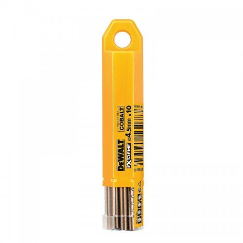 DeWALT Wiertło do metalu HSS-E COBALT 4,5 × 80 mm (10 szt.) DT4927