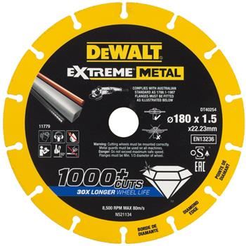 Tarcza diamentowa DeWALT EXTREME METAL 230 x 2,1 mm DT40255