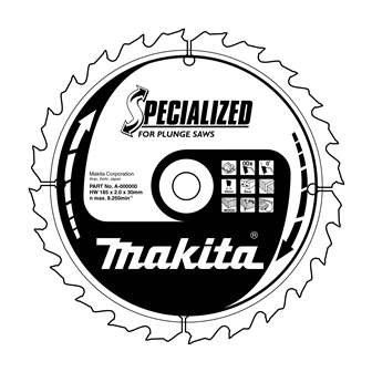 Brzeszczot do drewna MAKITA SPECIALIZED 160x2,2x20 mm 28 zębów do pił wgłębnych B-09260