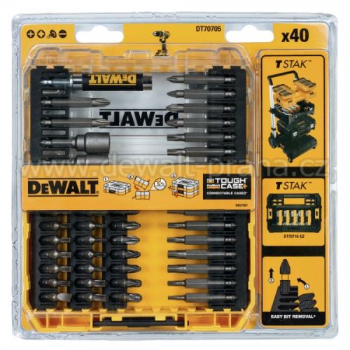 Zestaw bitów DeWALT (45 szt.) DT70705