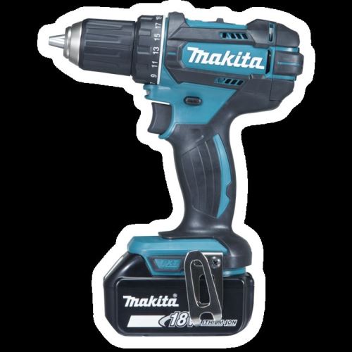 MAKITA Akumulatorowa wkrętarka udarowa Li-Ion 18V/5,0 Ah DHP482RTJ