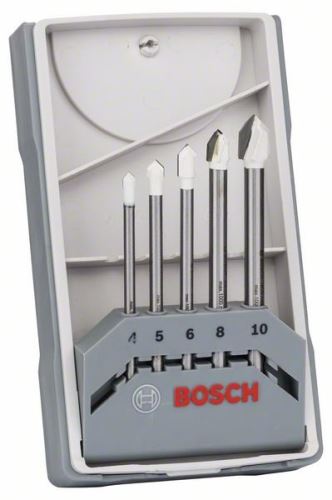 Zestaw 5 wierteł do płytek BOSCH CYL-9 Ceramic 4.0; 5,0; 6,0; 8,0; 10,0mm 2608587169