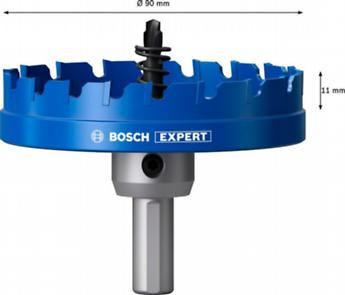 Dziurkacz węglikowy BOSCH EXPERT do blachy 90mm 2608901447