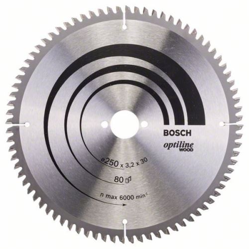 BOSCH Brzeszczot Optiline Wood 250 x 30 x 3,2 mm, 80 2608640645