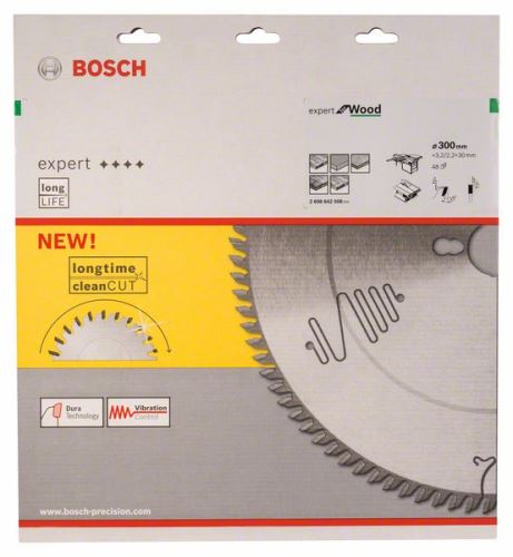 BOSCH Brzeszczot Expert for Wood 300 x 30 x 3,2 mm, 48 2608642508