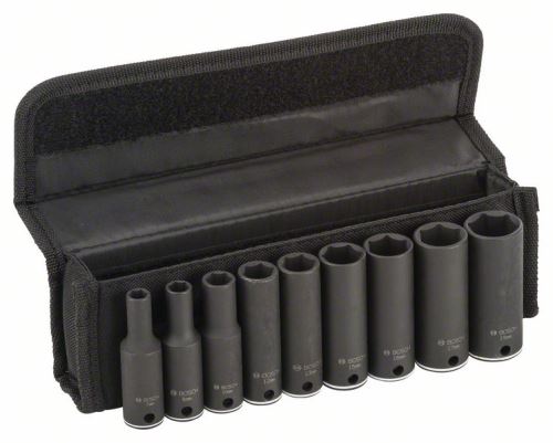 Zestaw 9 nasadek BOSCH 63 mm; 7, 8, 10, 12, 13, 15, 16, 17, 19 mm 2608551099