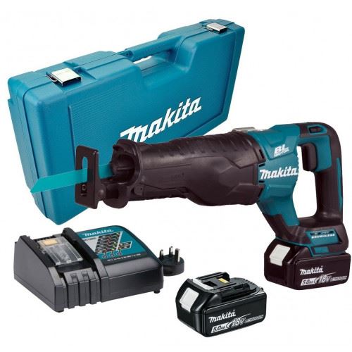 MAKITA Akumulatorowa piła tylna Li-Ion 18V/5.0Ah DJR187RTE