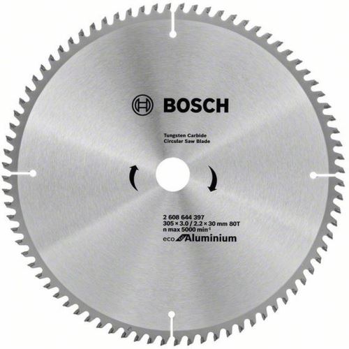 BOSCH Brzeszczot Eco do aluminium 305x3,0/2,2x30 80T 2608644397