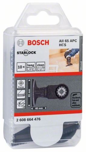 BOSCH RB – 10 szt. AII 65 APC 40 x 65 mm 2608664476