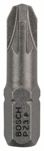 BOSCH Końcówka wkrętakowa ekstra twarda Extra-Hart PZ 3, 25 mm (25 szt.) 2607001564