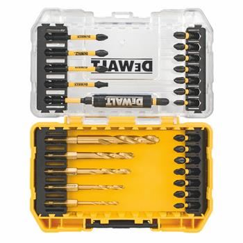 Zestaw wierteł i wierteł do metalu DeWALT FLEXTORQ (26 szt.) DT70749T