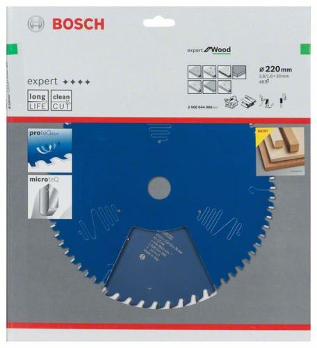 BOSCH Brzeszczot EX WO T 220x30-48 2608644088