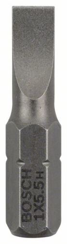 BOSCH Końcówka wkrętakowa ekstra twarda Extra-Hart S 1,0x5,5, 25 mm (3 szt.) 2607001464