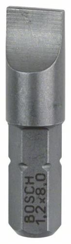 BOSCH Końcówka wkrętakowa ekstra twarda Extra-Hart S 1,2x8,0, 25 mm (3 szt.) 2607001468