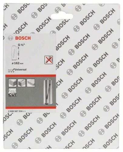 BOSCH Wiertło diamentowe do wiercenia na sucho G 1/2" 65 mm, 150 mm, 4 segmenty, 7 mm 2608587321