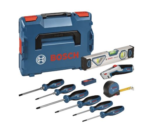 19-częściowy zestaw narzędzi ręcznych Bosch + L-Boxx 0615990N2R