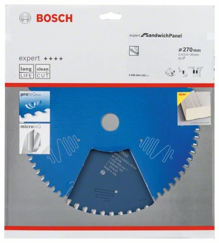 BOSCH Brzeszczot Expert do płyt warstwowych 270 x 30 x 2,4 mm, 60 2608644145