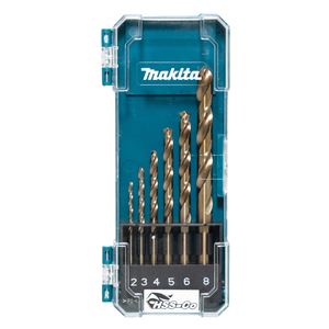 Zestaw wierteł do metalu MAKITA HSS-Co 2,3,4,5,6,8 mm D-75758