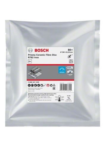 Krążek fibrowy BOSCH EXPERT PRISMA R782,180,P80,25szt 2608621830