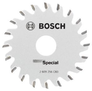 BOSCH Piła tarczowa do pilarek wgłębnych i ręcznych D = 65 mm; Otwór = 15mm; Liczba zębów = 20 2609256C83