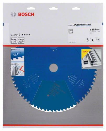 BOSCH Piła tarczowa Expert do stali nierdzewnej 355 x 25,4 x 2,5 x 70 2608644283