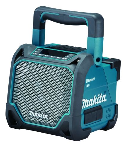 MAKITA Odtwarzacz akumulatorowy z USB i Bluetooth, Li-Ion 10,8/12V-18V Z DMR202