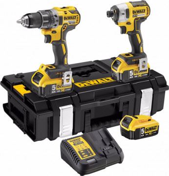 Zestaw narzędzi akumulatorowych DeWALT Combo 18V 3x5,0 Ah DCK266P3