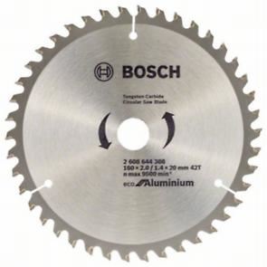 BOSCH Brzeszczot Eco do aluminium 160x2,0/1,4x20 42T 2608644388