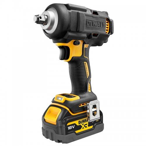 DEWALT Akumulatorowy klucz udarowy z osłoną CFN 18 V 2x5,0 Ah DCF891P2G