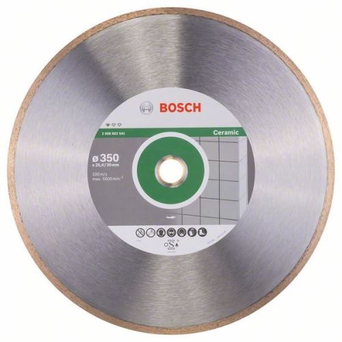 BOSCH Diamentowa tarcza tnąca Standard for Ceramic 350 x 30+25,40 x 2 x 7 mm 2608602541