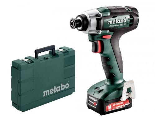 Wkrętarka udarowa akumulatorowa Metabo PowerMaxx SSD 12 12V 601114500