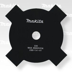 Nóż koszący MAKITA 4 zęby 230x25,4x1,8 mm D-66008