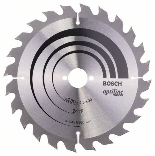 BOSCH Brzeszczot Optiline Wood 230 x 30 x 2,8 mm, 24 2608640627