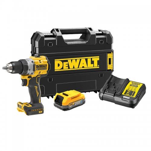 Wiertarko-wkrętarka akumulatorowa DeWALT 18V 1x1,7Ah POWERSTACK DCD800E1T