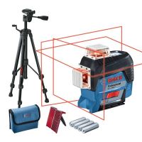 Laser krzyżowy Bosch + statyw BOSCH GLL 3-80 C + BT 150 Laser krzyżowy Bosch + statyw BOSCH GLL 3-80 C + BT 150