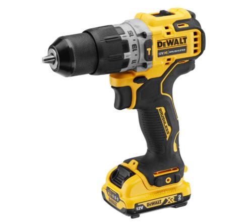 Akumulatorowa wiertarka udarowa DeWalt 12 V / 2,0 Ah DCD706D2