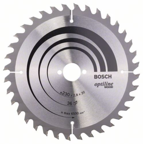 BOSCH Brzeszczot Optiline Wood 230 x 30 x 2,8 mm, 36 2608640628