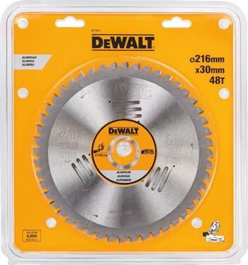 DeWALT Brzeszczot TCG -5°, aluminium, 216 x 30 mm, 48 zębów DT1914