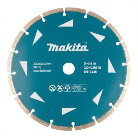 Tarcza diamentowa do cięcia MAKITA DiaMak 230x22,23 mm, 10 szt. D-61145-10