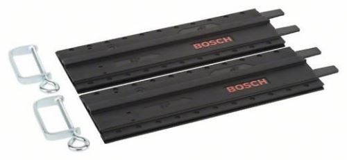 BOSCH 2-częściowa szyna prowadząca z tworzywa sztucznego z zaciskami śrubowymi stolarskimi 700 mm (2x 350 mm) 2609255732