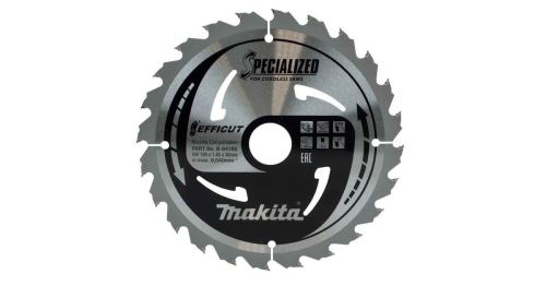 MAKITA Piła do drewna Efficut 190x1,45x30mm 24Z B-64191