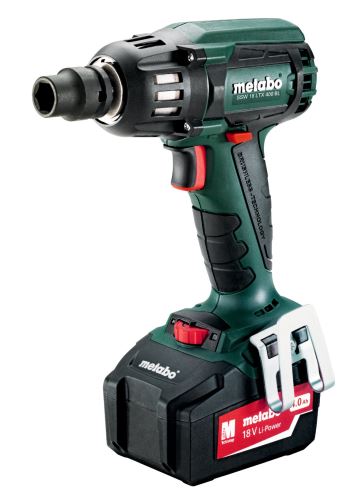 Akumulatorowy klucz udarowy METABO SSW 18 LTX 400 BL 2x4,0 Ah