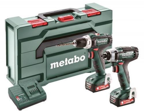 Zestaw METABO Combo 2.7.1 12 V Maszyny akumulatorowe PowerMaxx BS 12 i SSD 12 - 685166000