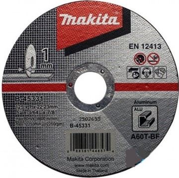 Tarcza do cięcia aluminium MAKITA 125x1x22 mm B-45331