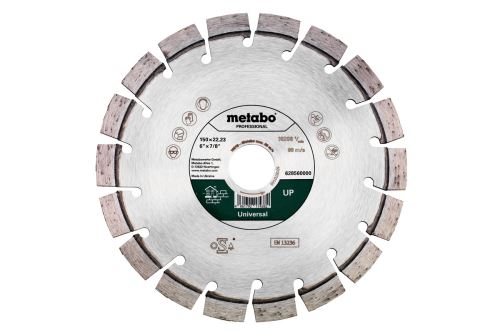 Diamentowa tarcza do cięcia METABO Dia-TS 150x22,23 mm - UP, Universal, Professional 628560000