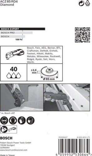 BOSCH EXPERT STAROCK DIA ACZ85RD4, 1 szt. 2608900034