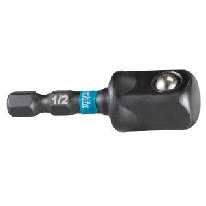 MAKITA adapter skrętny 1/4" IMPACT CZARNY, kwadratowy 1/2", 50 mm B-66874