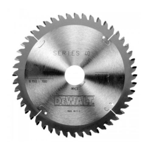 DeWALT Brzeszczot / fornir, laminat, aluminium / TCG -5°, 160 x 20 mm, 48 zębów DT4084