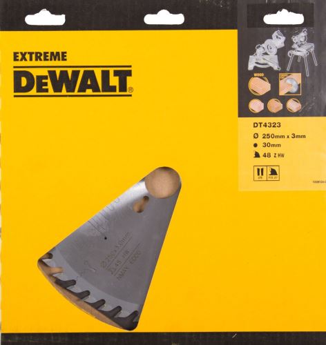 Brzeszczot DeWALT ATB 10° 250 x 30 mm 48 zębów DT4323